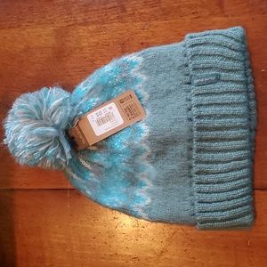 Dakine Winter Hat with Pompom - Aqua Green
